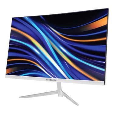 Imagem de Monitor Bluecase Gamer Curvo Branco 23,8 Full Hd 100hz BM24FFH4GCW