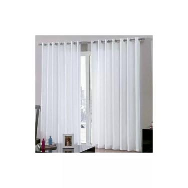 Imagem de Cortina Bella Janela 420x230 cm Duo Corta Luz Bellini Branco