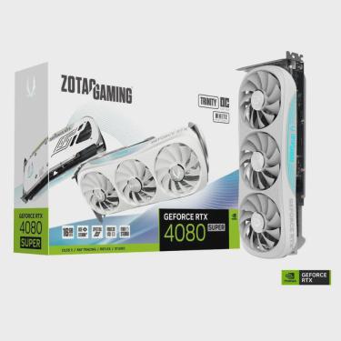 Imagem de Placa de Vídeo geforce rtx 4080 Super Trinity oc White Edition 16GB GDDR6X ZTD40820Q-10P