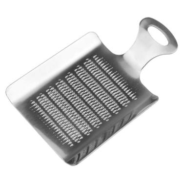Imagem de RALADOR DE INOX PARA GENGIBRE 1 FACE 11X7CM NA CARTELA