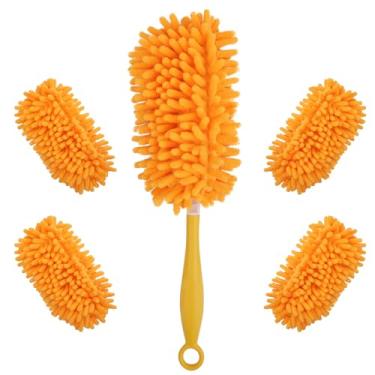 Imagem de Redones Espanadores para Swiffer – Refil reutilizável compatível com Swiffer Hand Duster, 360 refis de espanadores resistentes pacote com 4 (alça não incluída)