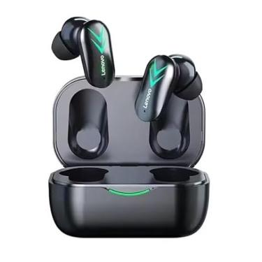 Imagem de Fone de Ouvido Bluetooth Sem Fio LEN0V0 XT82 | TWS Gamer Bluetooth com Microfone | Formato em Haste | Esportivo | Confortável | Jogos (Preto)