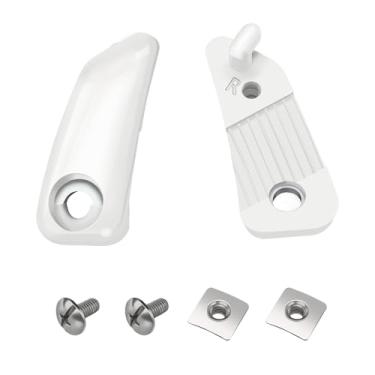 Imagem de O kit de fixação Loc Chinstrap serve para alça de queixo Riddell Speedflex, kit de fixação de alça de capacete de futebol americano, pode reparar beisebol, softbol e mais capacetes de futebol juvenil