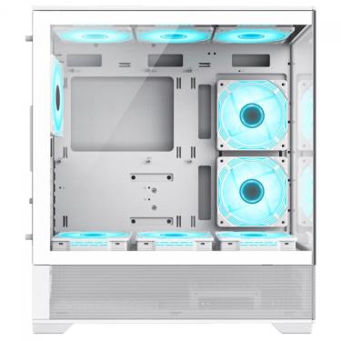 Imagem de Gabinete Gamer Gamemax Vista - Mid Tower USB  Aquário Vidro Panorâmico  Branco