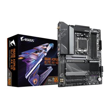 Imagem de Placa Mãe Gigabyte B650 AORUS ELITE AX V2 WIFI AMD AM5 Chipset B650 4xDDR5 ATX