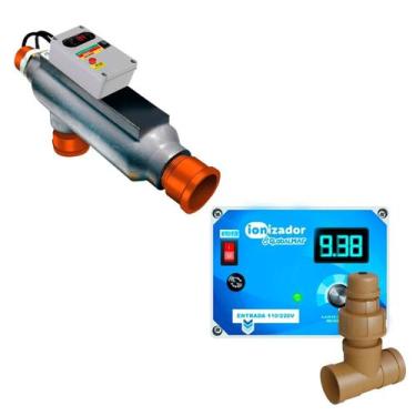 Imagem de Aquecedor Eletrico Piscina 20 Mil L + IONIZADOR PARA PISCINA - GLOBALM
