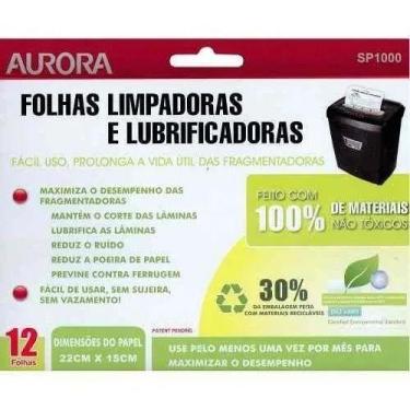 Imagem de Folhas Limpadoras E Lubrificadoras Para Fragmentadoras - Aurora