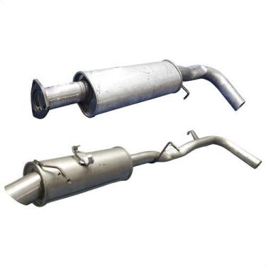 Imagem de Kit Escapamento Abafador + Esportivo Parati 1.8 8v G3 00 05 - ScapJá