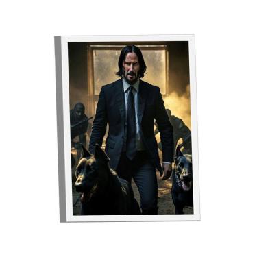 Imagem de Quadro John Wick Dogs -- Br Artes