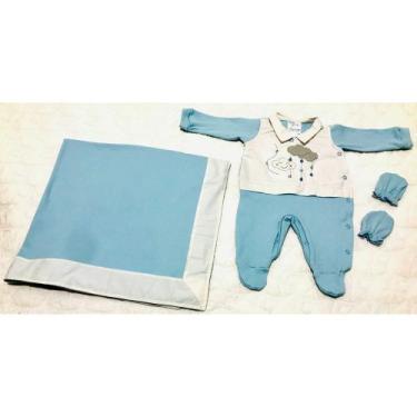 Imagem de Macacão saída de maternidade bebês príncipe e princesa primeira roupin