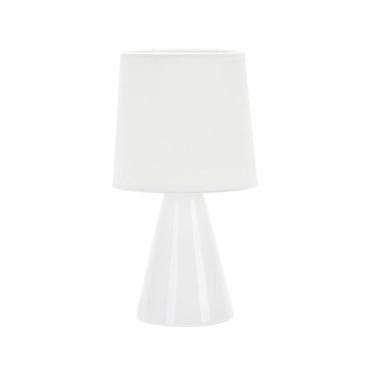 Imagem de Luminária abajur de cerámica pottery e-27 taschibra, Branco