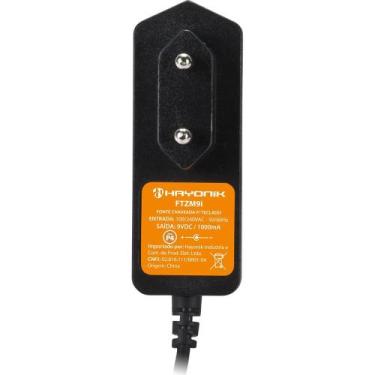 Imagem de Fonte chaveada hayonik ftzm9i 9vdc 1a p4 c- bivolt - 64734