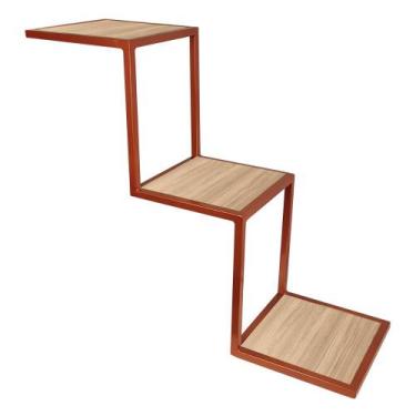 Imagem de Prateleira Decorativa Para Quarto Sala Escritório Steg - Loja da Isa, 