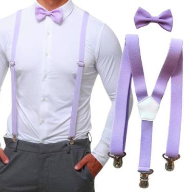 Imagem de Kit Suspensório E Gravata Borboleta Adulto Com Regulagem - MCOLIS, Lil