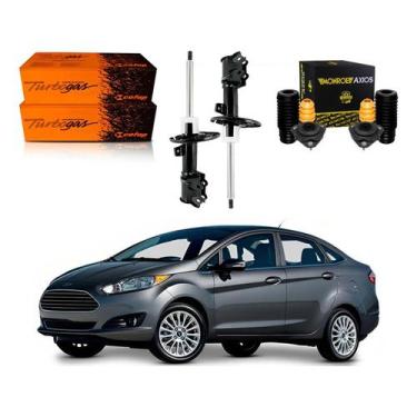 Imagem de Kit Amortecedor Dianteiro Axios Fiesta Sedan 1.6 2014 A 2017 - Cofap