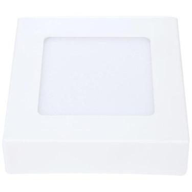 Imagem de Painel Quadrado LED Branco Quente 12W 3000K Avant de Sobrepor Bivolt N
