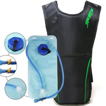 Imagem de Mochila Hidratação Impermeável Para Ciclismo com Refil De 2 Litros Ver