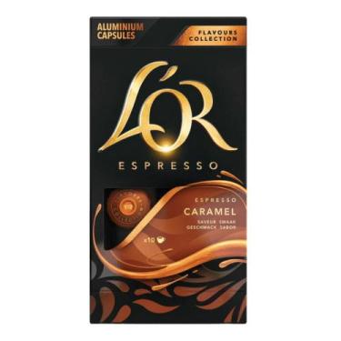 Imagem de Café em Cápsulas Sabor Caramelo Ponto L'or 10 Unidades - Café Lor