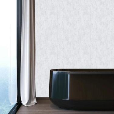 Imagem de Papel de Parede Textura Laka Branco ou Preto - Rolo com 10 Metros  Rev