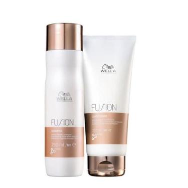Imagem de Wella Professionals Fusion Shampoo 250ml+Condicionador 200ml
