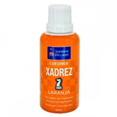 Imagem de Corante Para Tinta Xadrez Laranja (50Ml) . / Kit C/ 12 Peças - SHERWIN