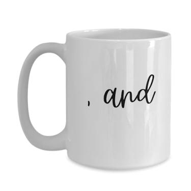 Imagem de Winigolfe Design Caneca engraçada de gramática, caneca de vírgula profissional Oxford, presente para pedante, copo de gramática, caneca de Natal engraçada, presentes de gramática inglesa