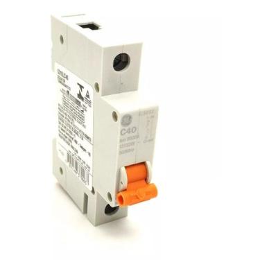 Imagem de Disjuntor Monofasico Din 1P 40A 220v Curva C 3Ka G31SLC40 GE - Abb