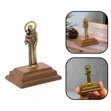 Imagem de Adorno De Mesa Santo Antônio Pedestal 4 cm - FORNECEDOR 1