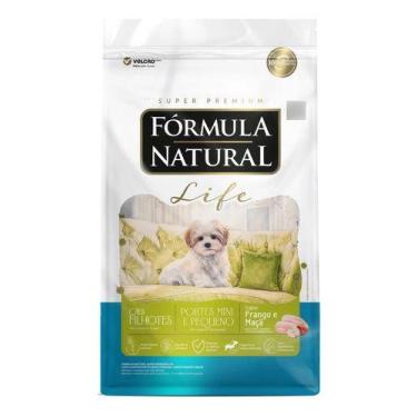 Imagem de Fórmula Natural Super Premium Life Raçãocães Filhotes Portes Mini E Pe