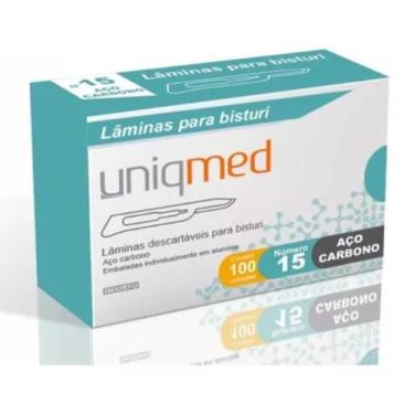 Imagem de Laminas para bisturi n15 - UNIQMED