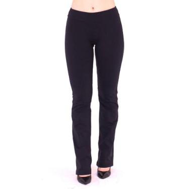Imagem de Calça Bailarina Feminina Fitness Confort Preto - ANISTIA, P
