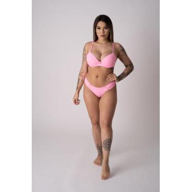 Imagem de Conjunto Básico Pantera em Microfibra Deluxe Lingerie, M