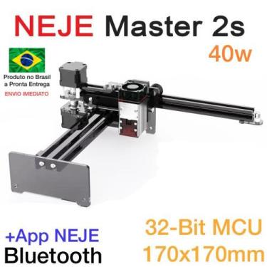 Imagem de Neje Master 2s 40w Maquina De Gravura E Corte A Laser - Cnc - Neje Mas