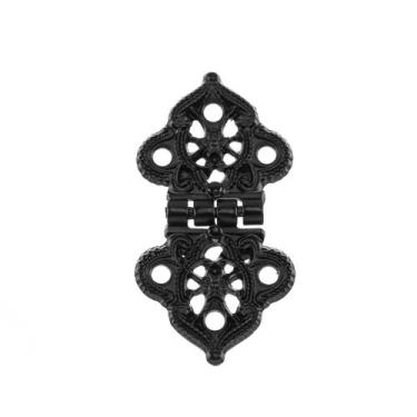 Imagem de Dobradiça Indiana 4 Peças Decoração Caixas Artesanato Mdf - Metallica 