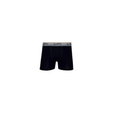 Imagem de Cueca Lupo Boxer Algodão 784-027 Preto, M