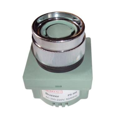 Imagem de Alarme Sonoro Buzzer PS-30 em 220Vca com 90 Decibéis e Furação para Ta