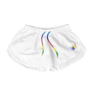 Imagem de Short Praia Feminino Conforto Academia Caminhada Corrida - MP MODA MAS