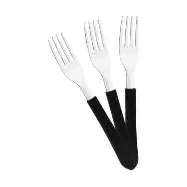 Imagem de KIT - 60 Facas para Churrasco Leme Com Lâmina em Aço Inox 4 POL Cabo P