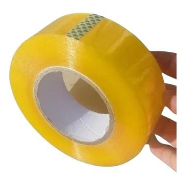 Imagem de 10 Rolos De Fitas Durex Largo 4,5cm X 500mts Transparente - MDV