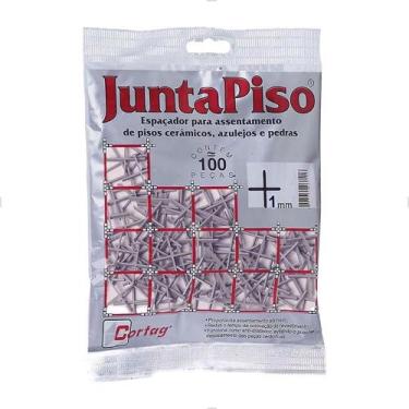 Imagem de Espaçador Juntapiso 1.0mm com 100 Peças 60505 Cortag