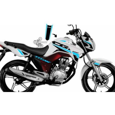 Imagem de Kit Completo Adesivo Titan 150 Edição Especial Matrix - Adesivos Matri