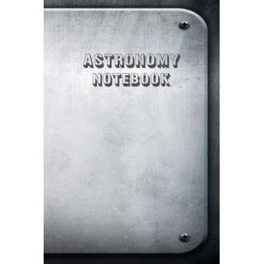 Imagem de Astronomy Notebook: Astronomy telescope solar college ruled notebook. Patent blueprint diagram design. Astronomy, zodiac & stars ... (Celestial zodiac astronomy themed notebooks) For adults