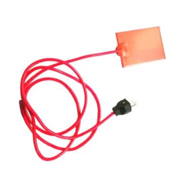 Imagem de Ioensy Almofada de aquecimento de silicone 110 V para equipamentos industriais Fácil de instalar 13 cm x 9 cm Substituição versátil Premium Tapete aquecedor