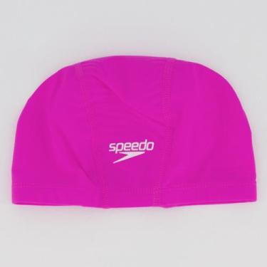 Imagem de Touca de Natação Speedo Xtrafit Junior Infantil Rosa, Único
