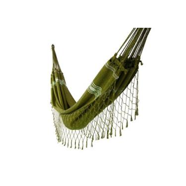 Imagem de Rede de Dormir Descanso Pernambucana Preta e Amarela - TEIXEIRA