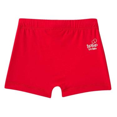 Imagem de Sunga Shorts boxer Infantil Praia Uv 50 Natação Lisa Tip Top