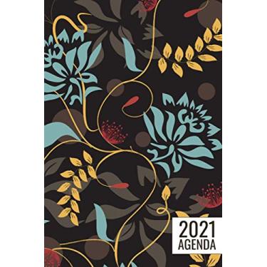 Imagem de Agenda 2021: Agenda floreale Settimanale A5 12 mes, Diario Planner Calendario Pianificatore giornaliera, Idee Regalo Originali, 1 gennaio 2021-31 dicembre 2021