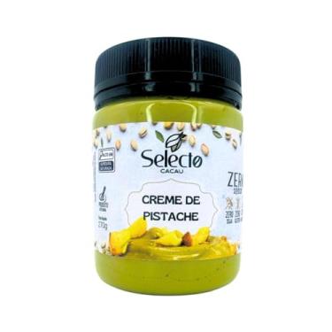 Imagem de Creme de Pistache Artesanal Zero Açúcar Selecto Cacau, 270g