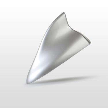 Imagem de Ramble - Antena Shark Fin de modificação, antenas de rádio de carro, para Nissan-Infiniti ESQ, QX30, QX50, QX60, QX70, EX25 EX30d, EX35, EX37, FX30d, FX35, FX37, FX50 e JX35 (prata)