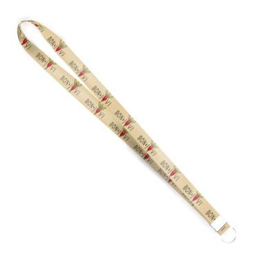 Imagem de Cordão Chaveiro Kit de 10 Bon Jovi Bege Grande Premium - Império da Im